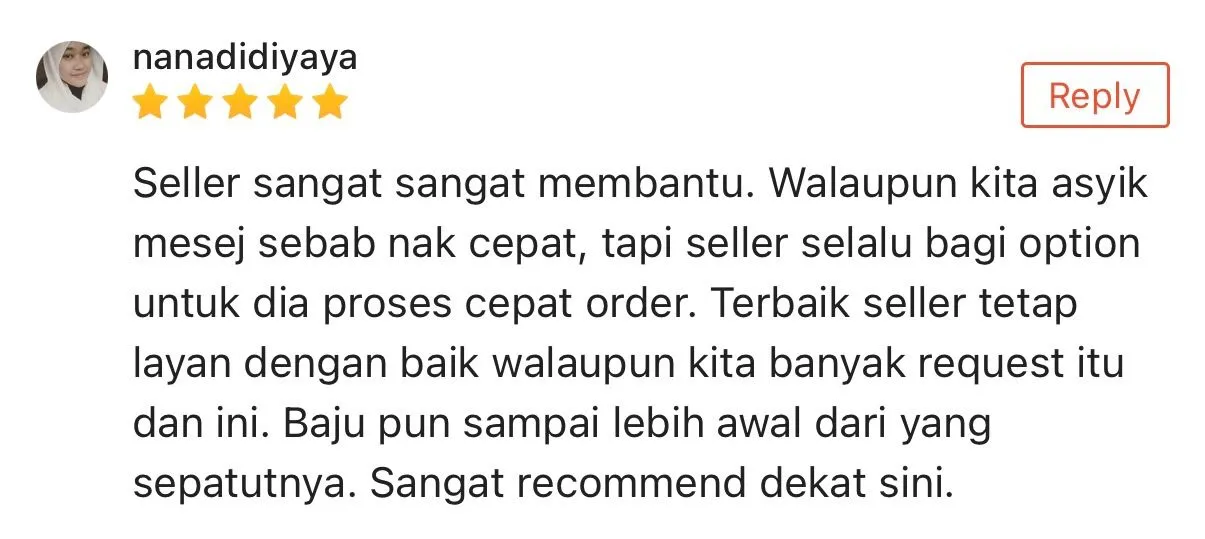 Shopee Feedback Jangs