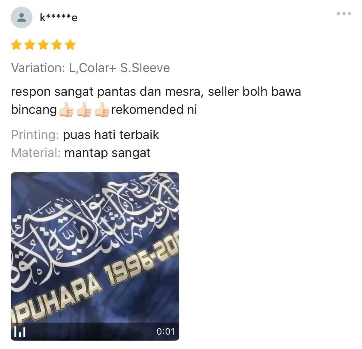 Shopee Feedback Jangs